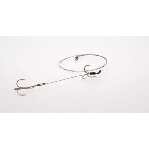 Wiggler Predator leader 9 kg with 50 cm wire & TR13B-6 hooks