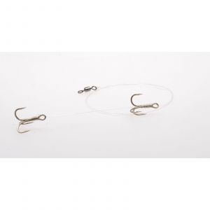 Wiggler Predator leader 9 kg with 50 cm fluorocarbon line & TR13B-8 hooks