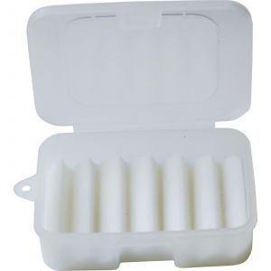 Wiggler fly box [10.5 x 7.5 cm] clear