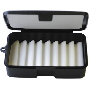 Wiggler fly box [14.6 x 9.6 cm] black