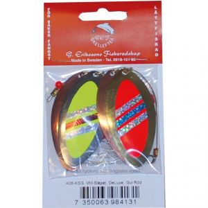 G. Erikssons Fiskeredskap VM-släpet DeLuxe gul/röd (KSG) 1-pack