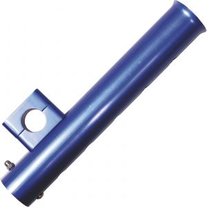 Wiggler Aluminium rod holder 40 x 250 mm blue