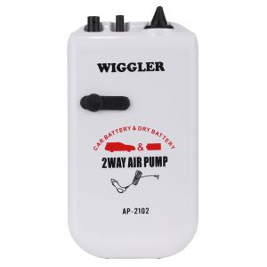 Wiggler AP-2102 syrepump batteri + cigg-kabel
