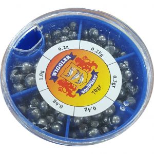 Wiggler box with lead shot 70 g small