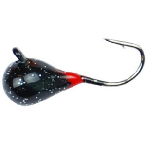 Wiggler Wolfram Mormyska 0.8 g svart/röd 1-pack