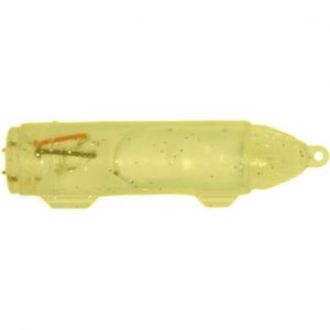 Wiggler Double Flash med 1.6 mm ögla, gul led, 1-pack