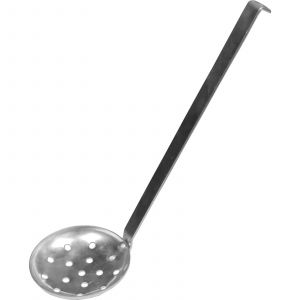 Wiggler Aluminium ice scoop with 28 cm measuring scale ø110 mm x 30 cm
