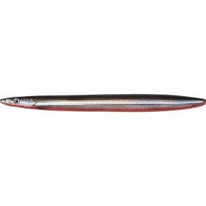 Savage Gear 3D Line Thru Sandeel 12.5 cm [19 g] black & red uv 1-pack