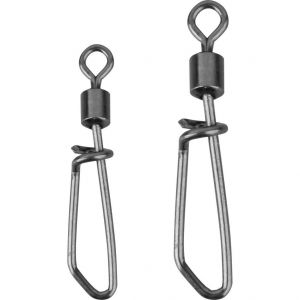 Savage Gear Spin beteslås med lekande 22 kg stl. S/8 svart 10-pack