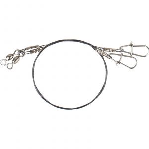 Savage Gear Titanium Spin tafs med beteslås/lekande 15 kg 0.400 mm x 35 cm silver 2-pack