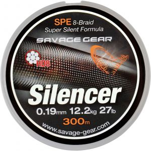 Savage Gear HD8 Silencer Braid flätlina grön 0.090 mm x 120 m