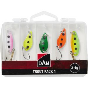 DAM Trout Pack 1 2-4 g inkl. box 5-pack