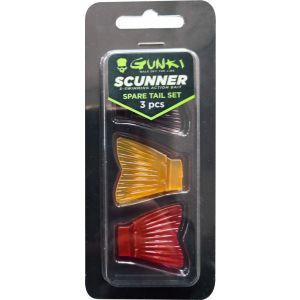 Gunki Scunner 135 S Twin Spare Tail Set 3-pack