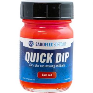 SaBoFlex Softbait Quick Dip 50 ml flou röd