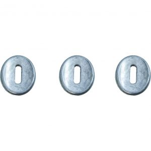Svartzonker "The button" sänke till hårdbeten 7 g grå 3-pack