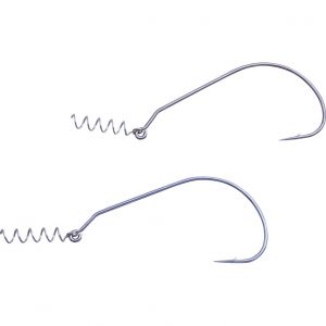 Svartzonker Offset krok oviktad 10/0, 2-pack
