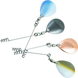 Svartzonker Spinner Arms copper, black, blue & brown 4-pack