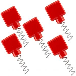 Abu Garcia Beast rasselkammare med skruv röd 5-pack