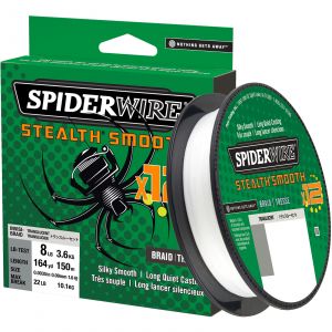 SpiderWire Stealth Smooth x12 flätlina white 0.330 mm x 150 m