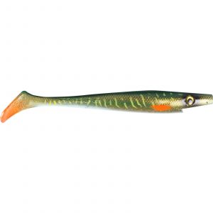 The Pig Pig Shad Jr 20 cm [50 g] green motoroil pike uv 2-pack