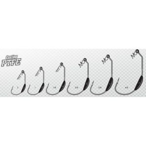 VMC 7315SL Finess Swimbait krok viktad 2 g svart stl. 1/0, 4-pack