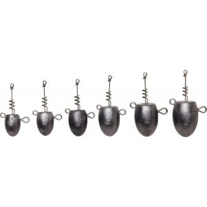 Savage Gear Bullet Cork Screw jiggskalle unpainted 1-pack