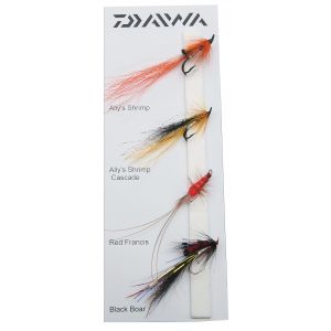 Daiwa Salmon Doubles flugor 4-pack