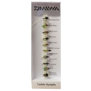 Daiwa Caddis Nymphs flugor 10-pack