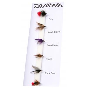 Daiwa Classic Wet Fly Doubles flugor 6-pack
