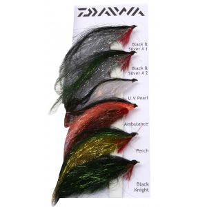 Daiwa Tinsel Streamers flugor 6-pack