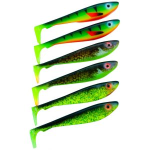 Svartzonker McRubber Shad 9 cm [6.2 g] mix color 6-pack