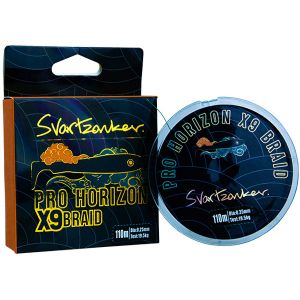 Svartzonker Pro Horizon X9 Braided flätlina gul 0.170 mm x 110 m