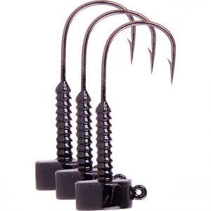 Lunker City Ned jiggskalle 10 g med 2/0 krok svart 3-pack