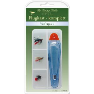 Darts Flugkast komplett våtfluga #1