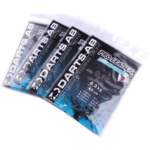 Darts Pro Leader Flurocarbontafs Light med beteslås/lekande 9.0 kg 0.400 mm x 40 cm 2-pack