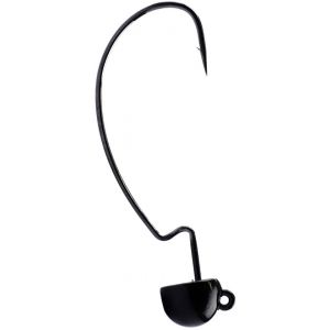 Darts Ned jiggskalle i tungsten 4.6 g med 4/0 offsetkrok svart 2-pack