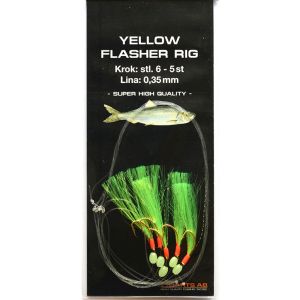 Darts Yellow Flasher Rig 1-pack