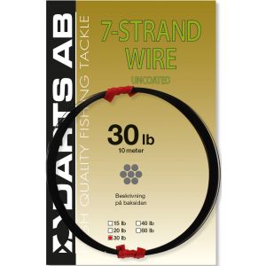 Darts 7-Strand Wire Uncoated 60 lb svart 0.450 mm x 10 m