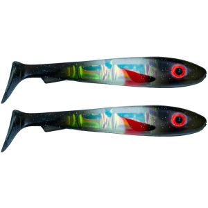 Svartzonker McRubber Junior 17 cm [45 g] c99 smashed silver by Zlatan 2-pack