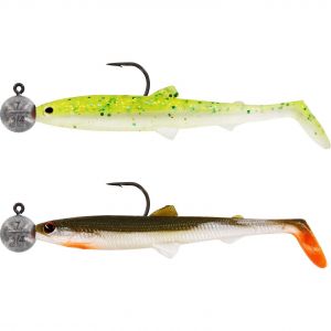 Westin BullTeez R 'N R med 4/0 krok 9.5 cm [7 g] dark water mix 5 2-pack