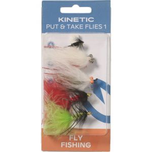 Kinetic Put N' Take 1 flies 5-pack