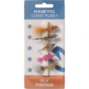 Kinetic Coast 1 flies 5-pack