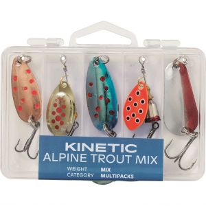 Kinetic Alpine Trout Mix bait set 5-pack