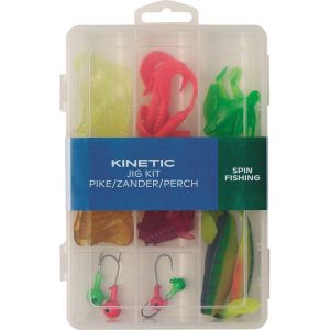 Kinetic Jig Kit gädda/gös/abborre 32-delar