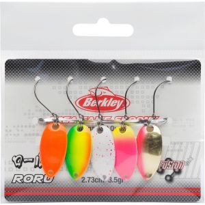 Berkley Area Game Roach 2.7 cm [3.5 g] spoon lure kit 5-pack
