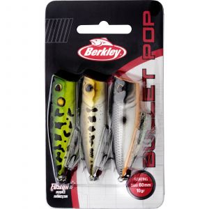 Berkley Bullet Pop 6 cm [6 g] ytbeteskit 3-pack