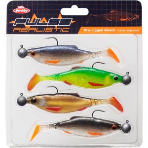 Berkley Pulse Realistic Roach 15 cm [15 g] jiggkit 4-pack
