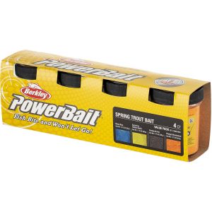 Berkley PowerBait Trout Bait Seasons Pack Spring 4 x 50 g