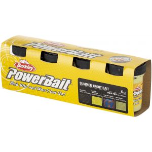 Berkley PowerBait Trout Bait Seasons Pack [4 x 50 g] summer
