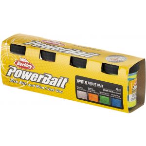 Berkley PowerBait Trout Bait Seasons Pack Winter 4 x 50 g